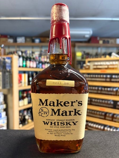 750ml 45% メーカーズマーク レッドトップ 明治屋 特級 '86 KJ4701