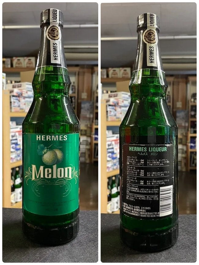 サントリー ヘルメス メロン リキュール 720ml 2本 楽天市場】リキュール ヘルメス メロン リキュール 720ml (30020