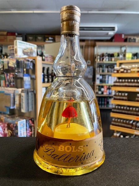 【値下げしました】★オルゴール作動★Bols バレリーナ ゴールドリキュール 500ml 30% オランダ ボルス ゴールドリキュール バレリーナ 70's