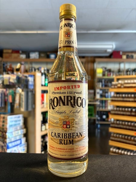 750ml 75.5% プエルトリコ ロンリコ パープルラベル 151 旧ラベル