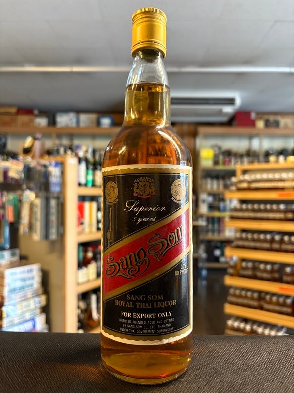 750ml 40% タイ センサム サンティップ 5年 スーペリア 旧ラベル ラム
