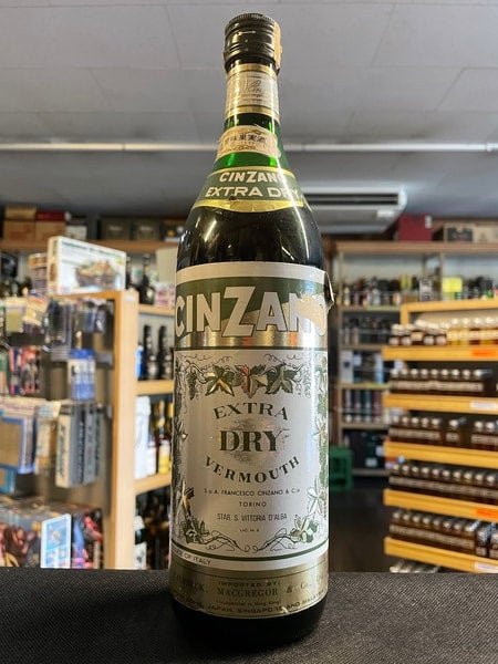 950ml 18% イタリア チンザノ エクストラドライ 70's 旧ラベル [JAPAN
