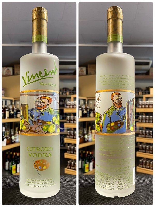 750ml 43% オランダ フィンセントファンゴッホ シトラス ウォッカ 旧