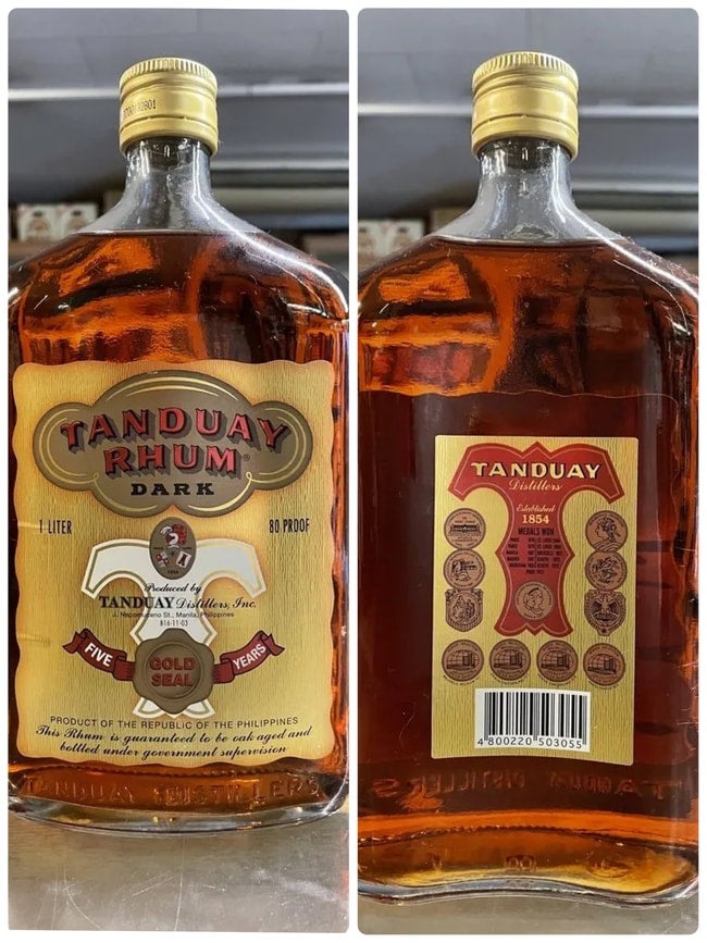 未開封 TANDUAY RHUM タンデュアイ ラム 1liter 1854