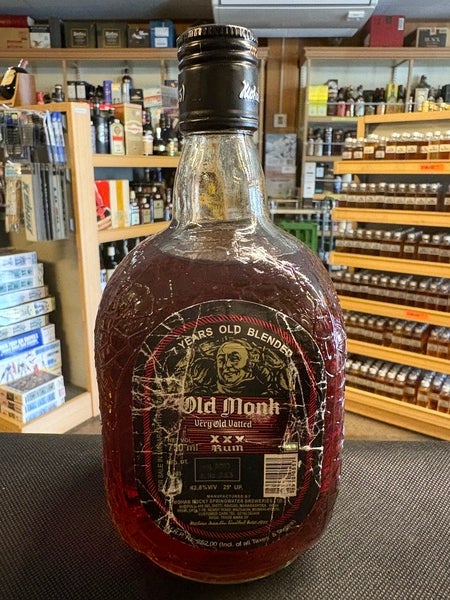 750ml 42.8% インド オールドモンク 7年 旧ラベル ラム KJ2034 | 京屋