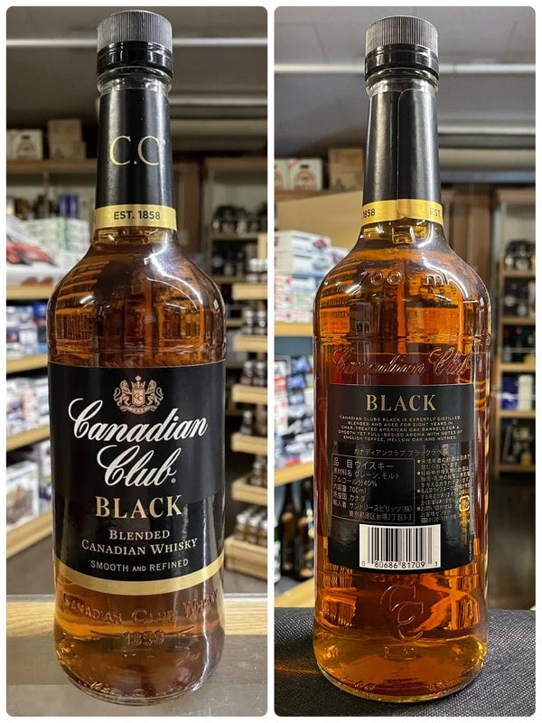700ml 40% カナディアンクラブ ブラックラベル 12年 KJ4566 | 京屋酒店