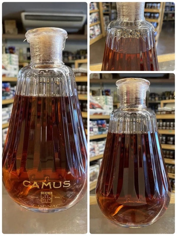 700ml？ 40%？ カミュ カラフェ バカラ シュリンク無 欠け有 | 京屋酒店 オンラインストア