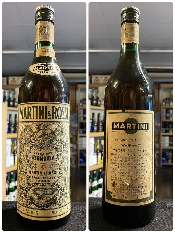 35 1/4FL OZ 18% イタリア マルティーニ エクストラドライ '70s~ ベルモット KJ3576 | 京屋酒店 オンラインストア