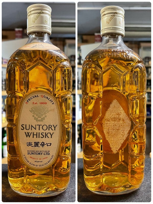 700ml 40% サントリー 角瓶 白角 2nd 淡麗辛口 裏ラベル欠損 KJ3696 | 京屋酒店 オンラインストア