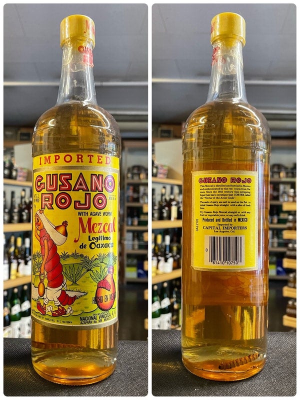 古酒 グサーノロホ グサノロホ Gusano Rojo メスカル みにくく 38%
