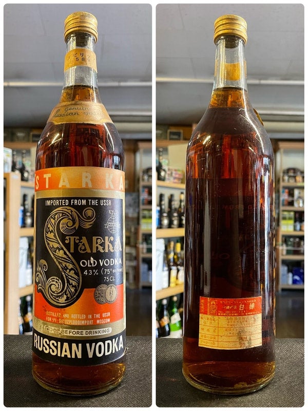 ロシア STARKA スタルカ スピリッツ オールドウォッカ500ml 43
